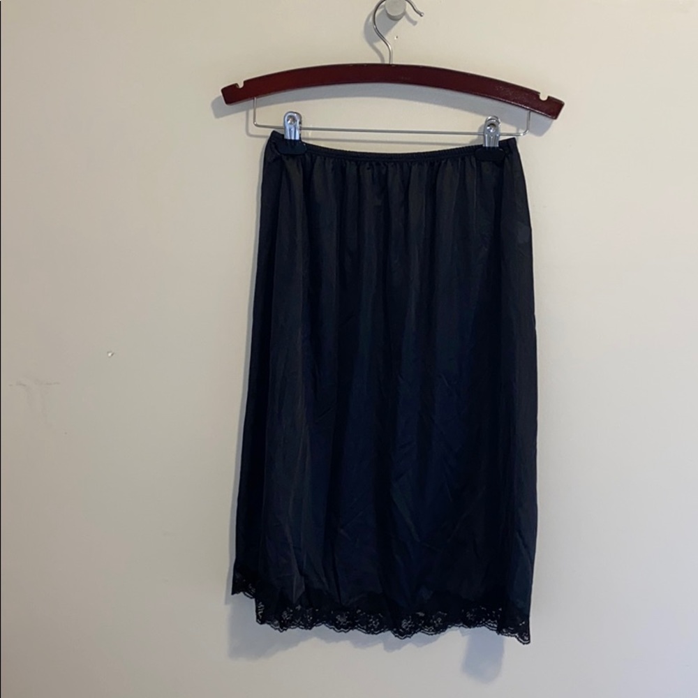 1950s vintage slip skirt